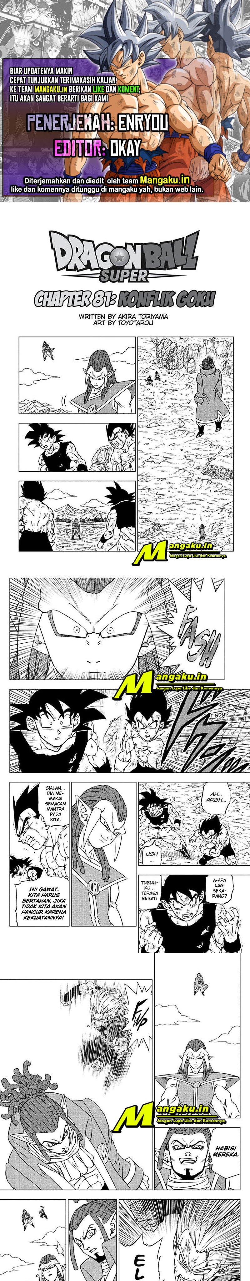 Dragon Ball Super: Chapter 81.1 - Page 1