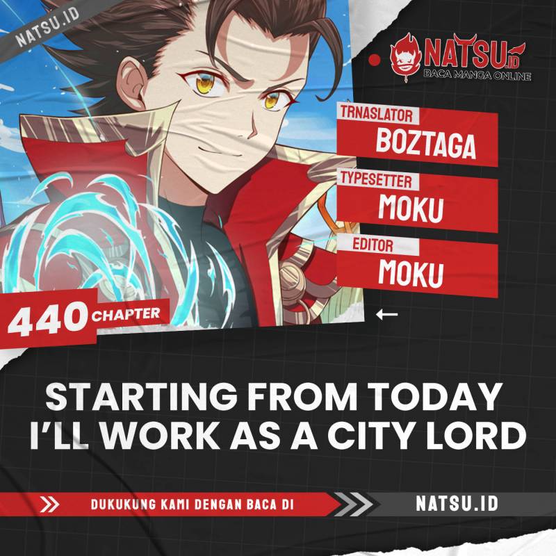 Starting From Today I’ll Work As A City Lord: Chapter 440 - Page 1