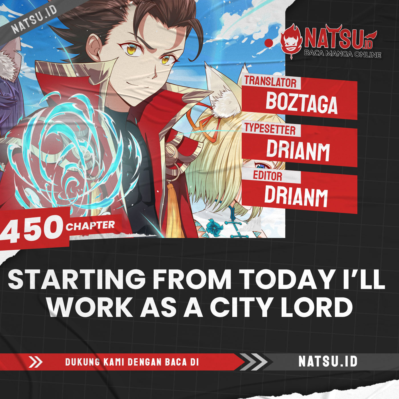 Starting From Today I’ll Work As A City Lord: Chapter 450 - Page 1