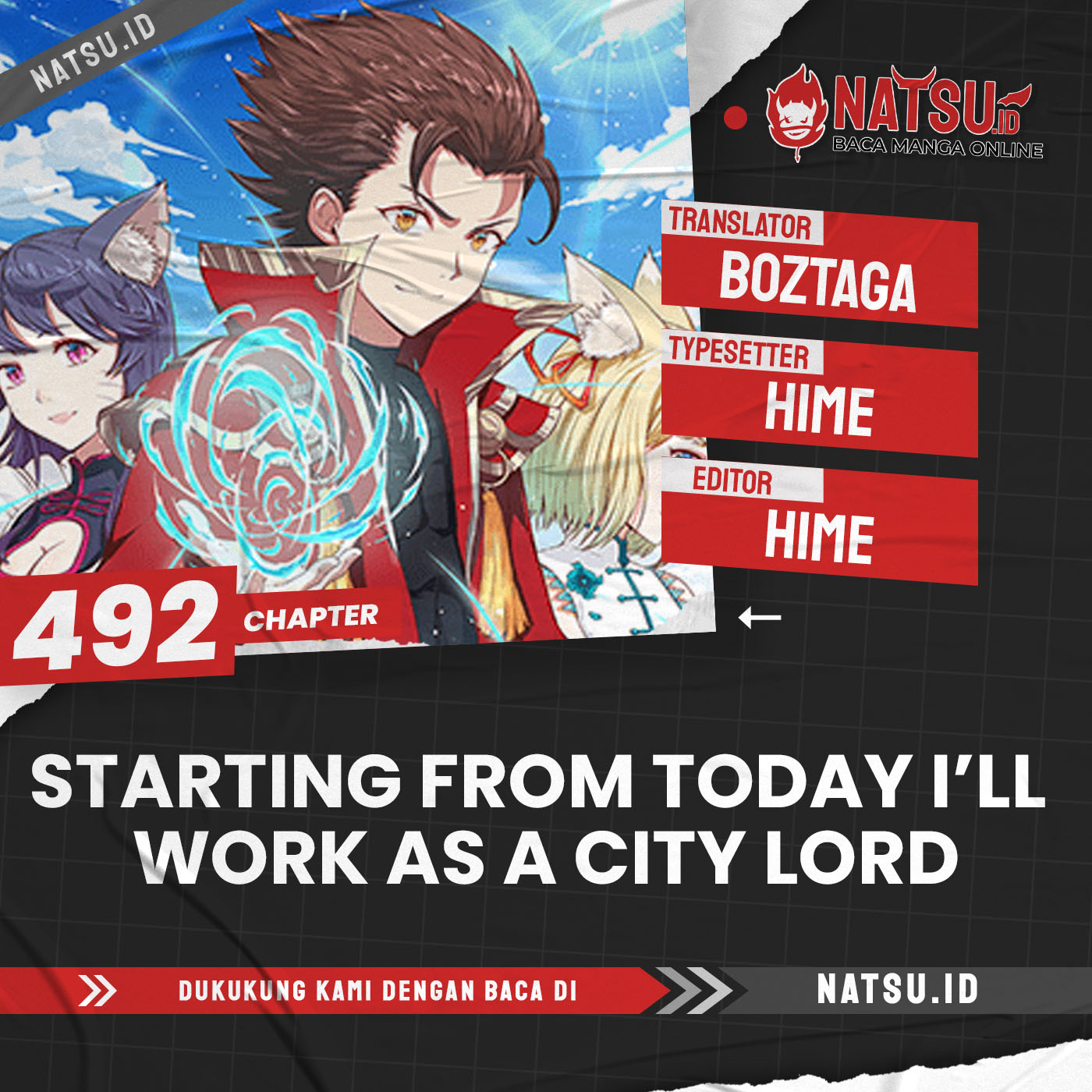 Starting From Today I’ll Work As A City Lord: Chapter 492 - Page 1