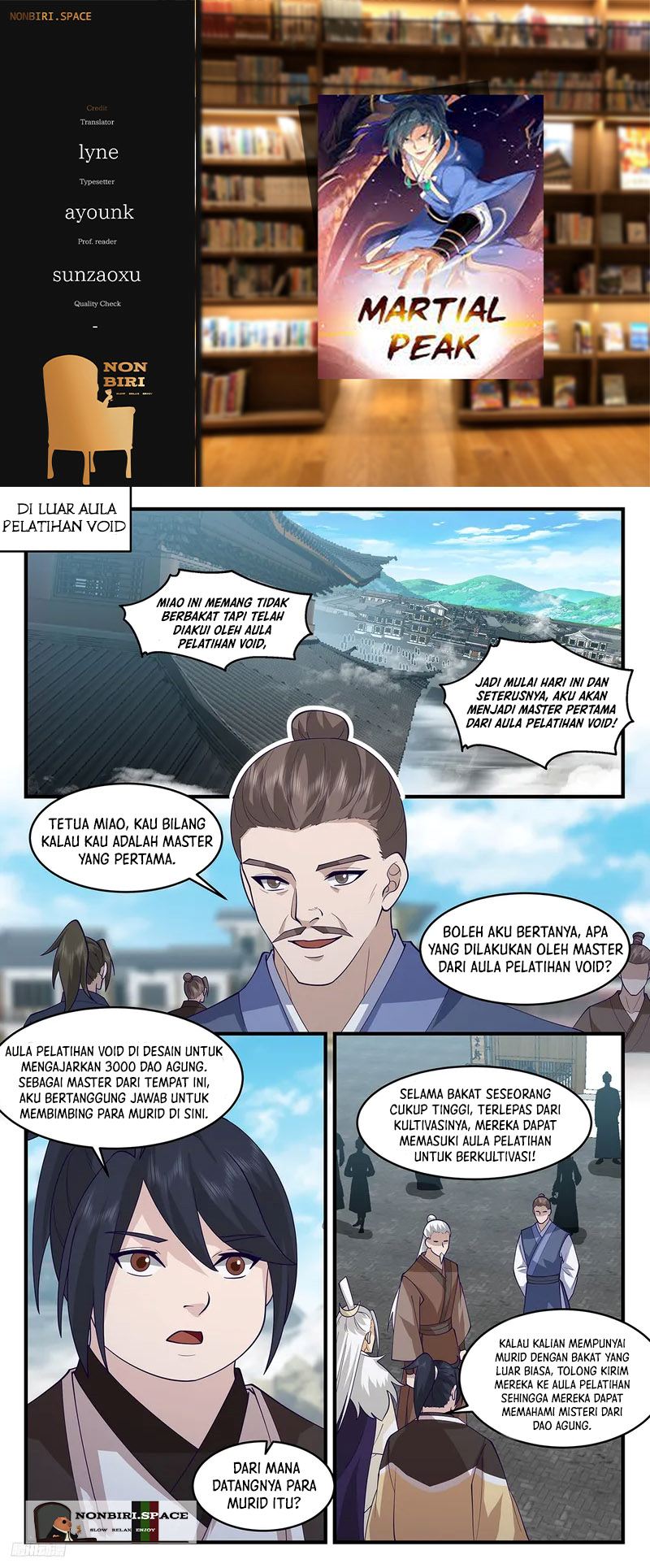 Martial Peak: Chapter 3147 - Page 1