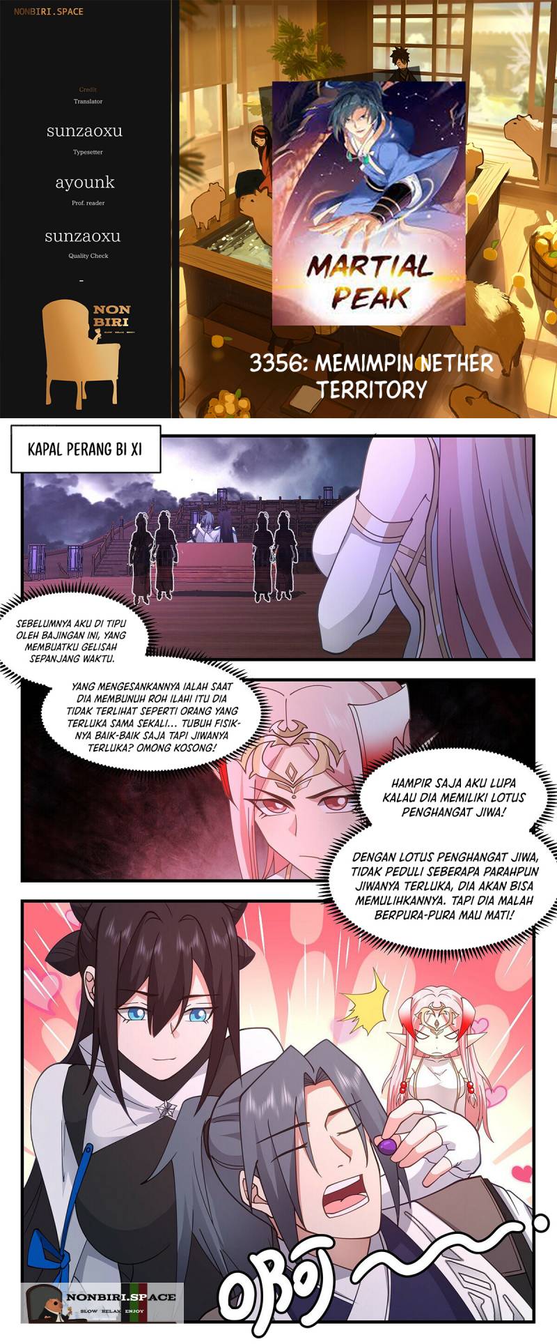 Martial Peak: Chapter 3356 - Page 1