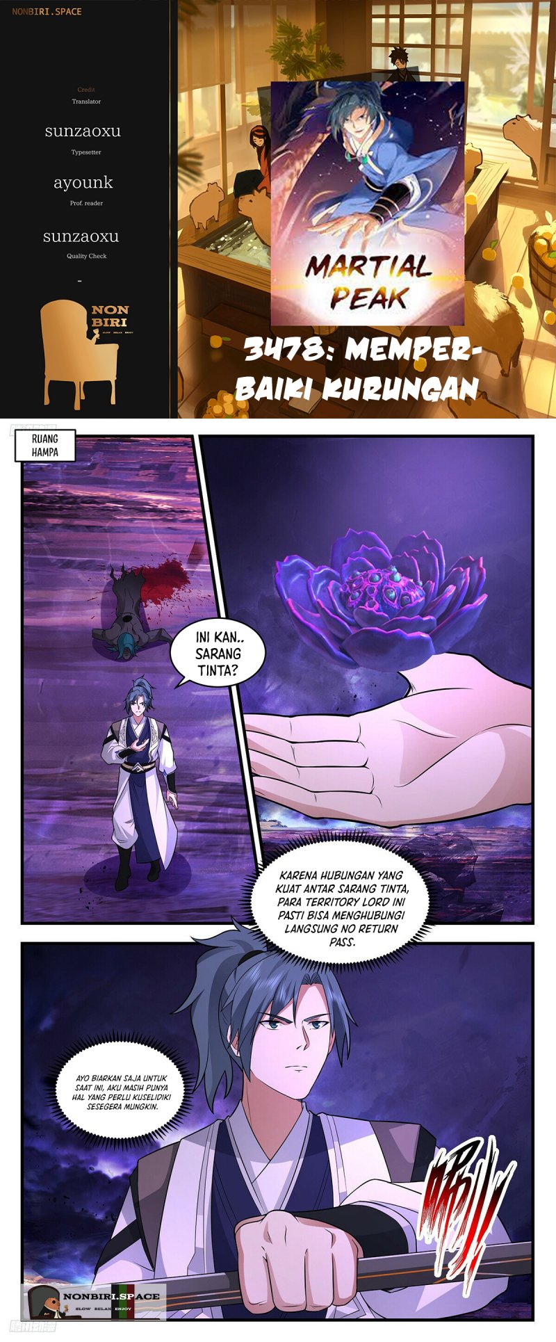 Martial Peak: Chapter 3478 - Page 1