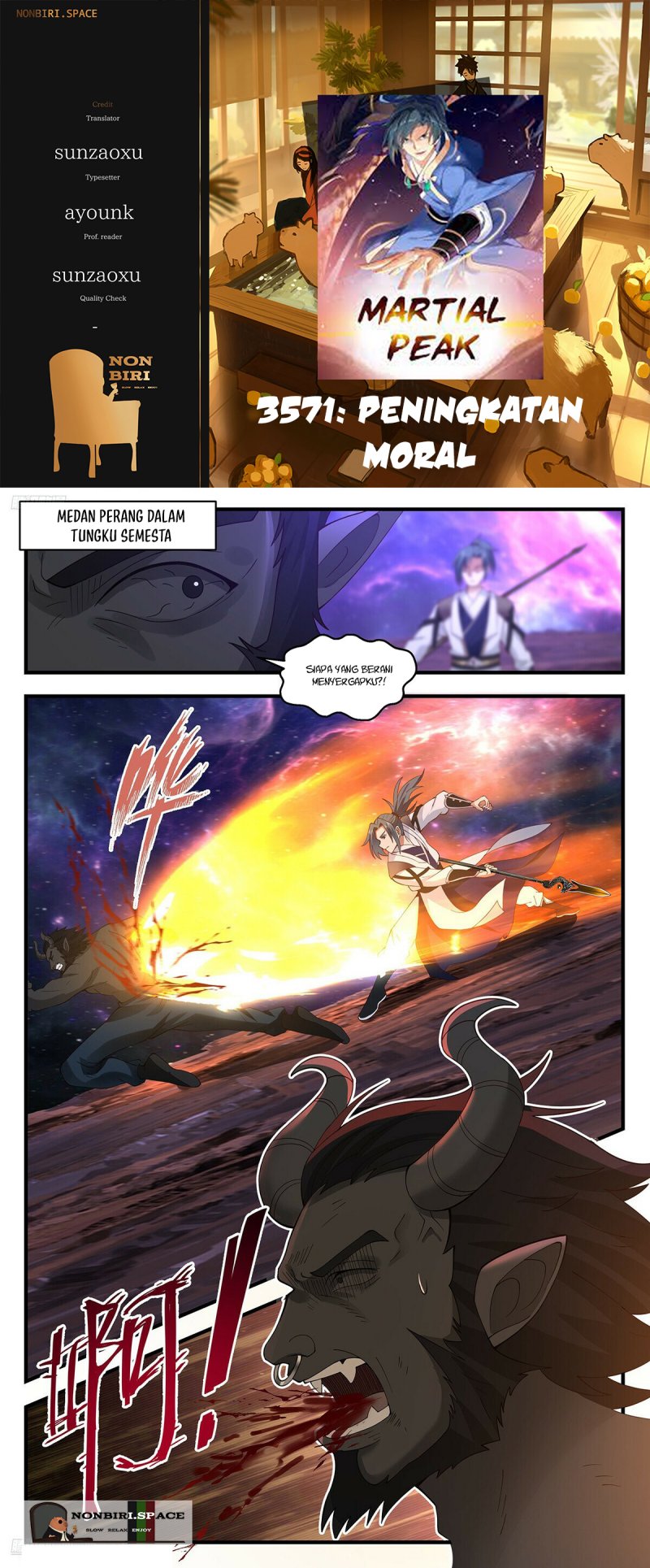 Martial Peak: Chapter 3571 - Page 1