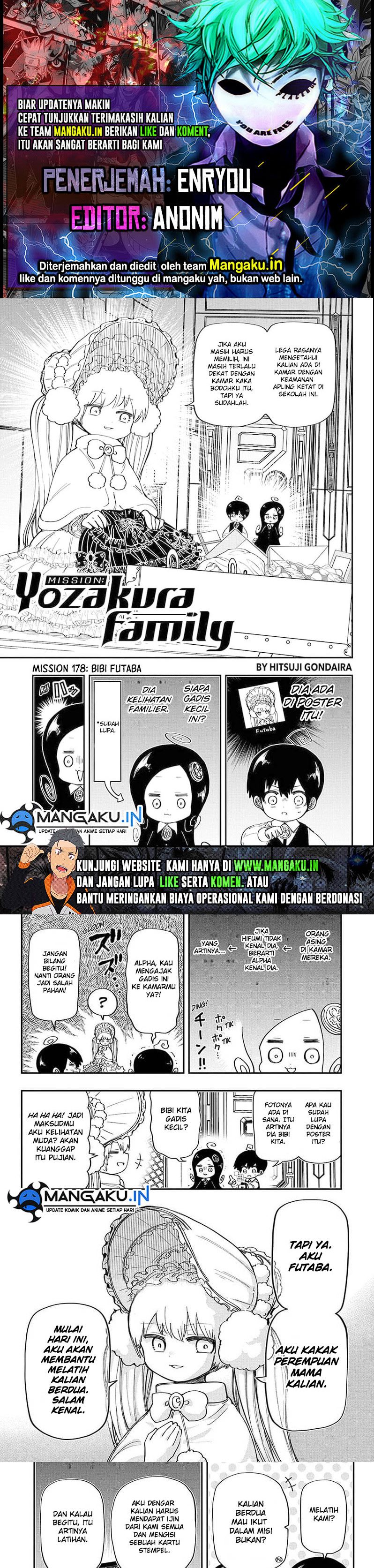 Mission: Yozakura Family: Chapter 178 - Page 1
