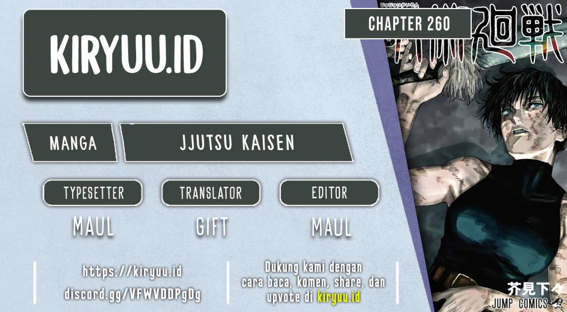 Jujutsu Kaisen: Chapter 260 - Page 1