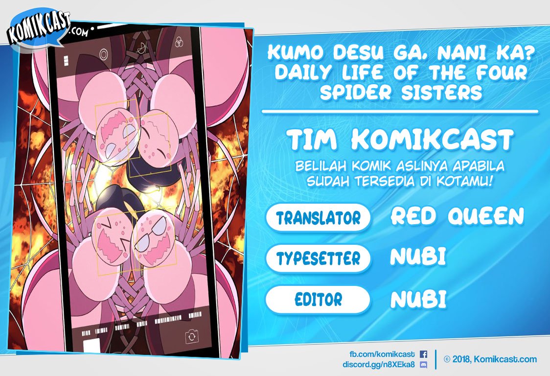 Kumo Desu ga, Nani ka? Daily Life of the Four Spider Sisters: Chapter 12 - Page 1