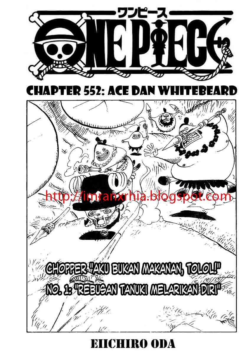 One Piece: Chapter 552 - Page 1