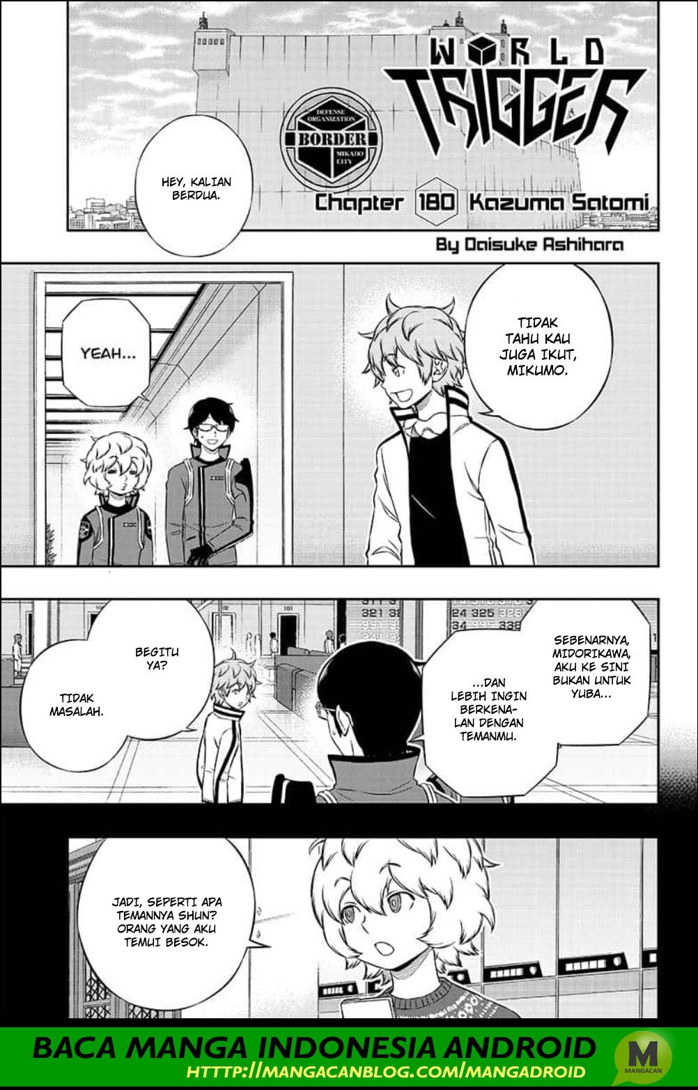 World Trigger: Chapter 180 - Page 1