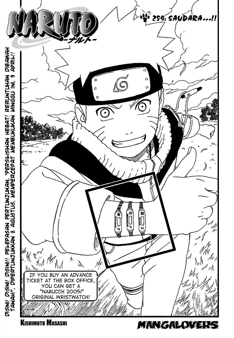 Naruto: Chapter 254 - Page 1