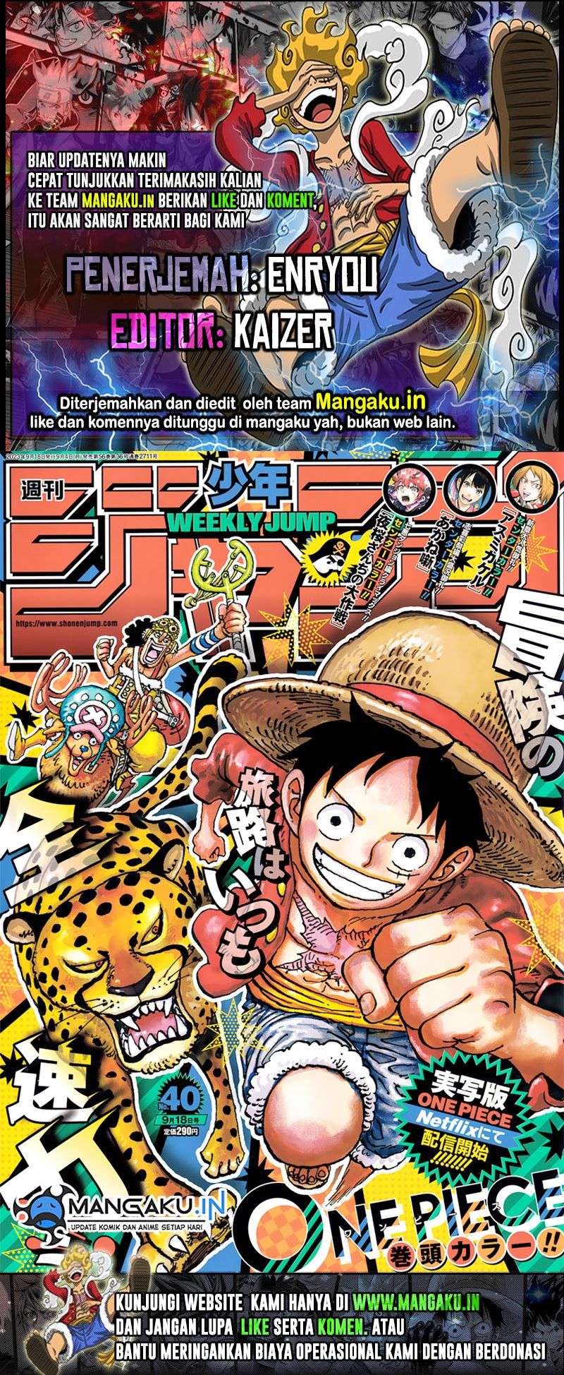 One Piece Capítulo 1091 – Mangás Chan