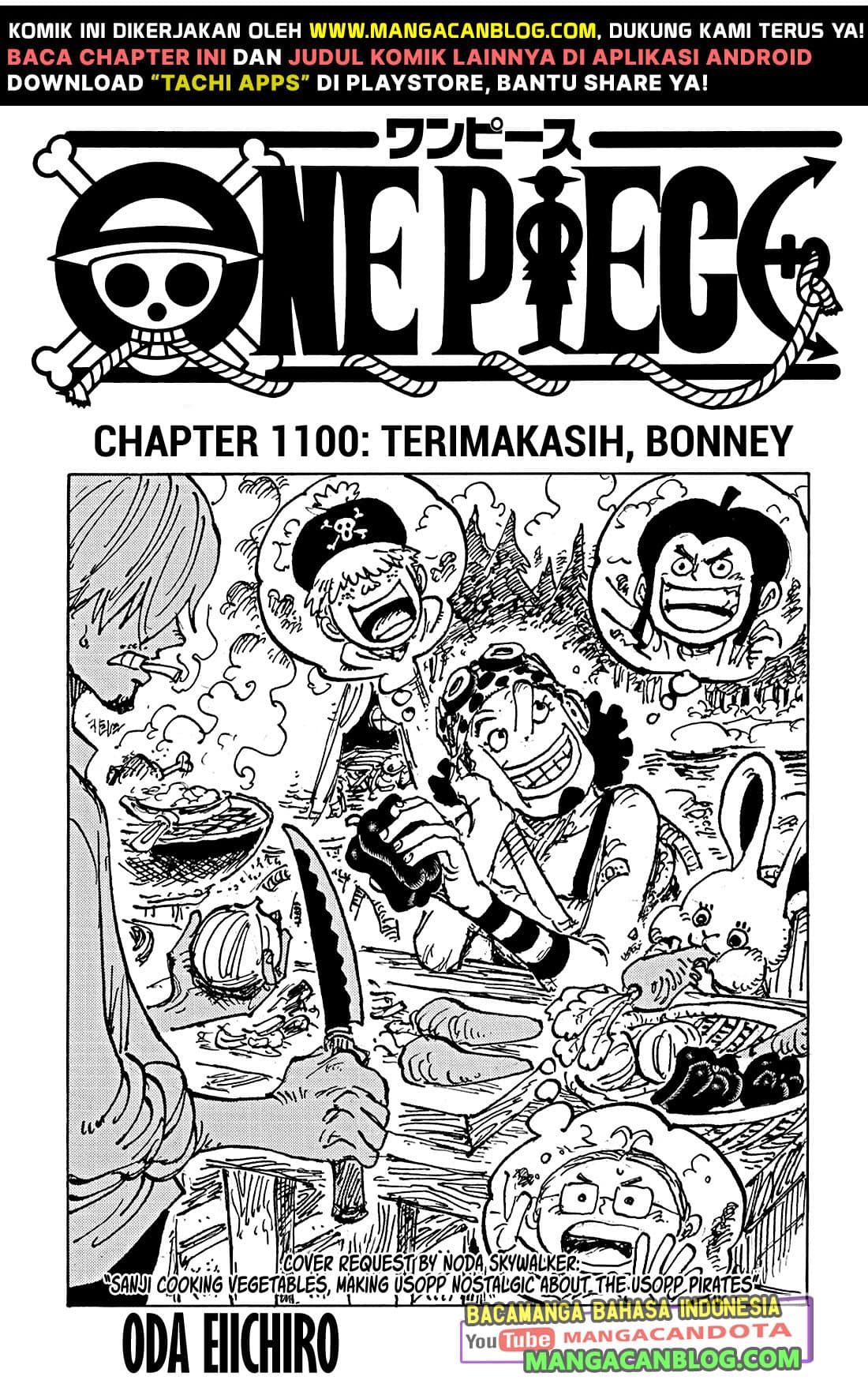 One Piece: Chapter 1100 - Page 1