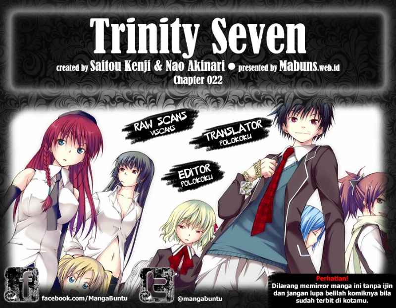 Trinity Seven: Chapter 22 - Page 1